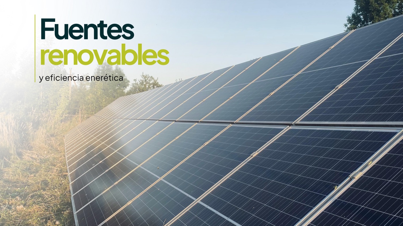 Energía renovable y eficiencia energética en producción de eventos