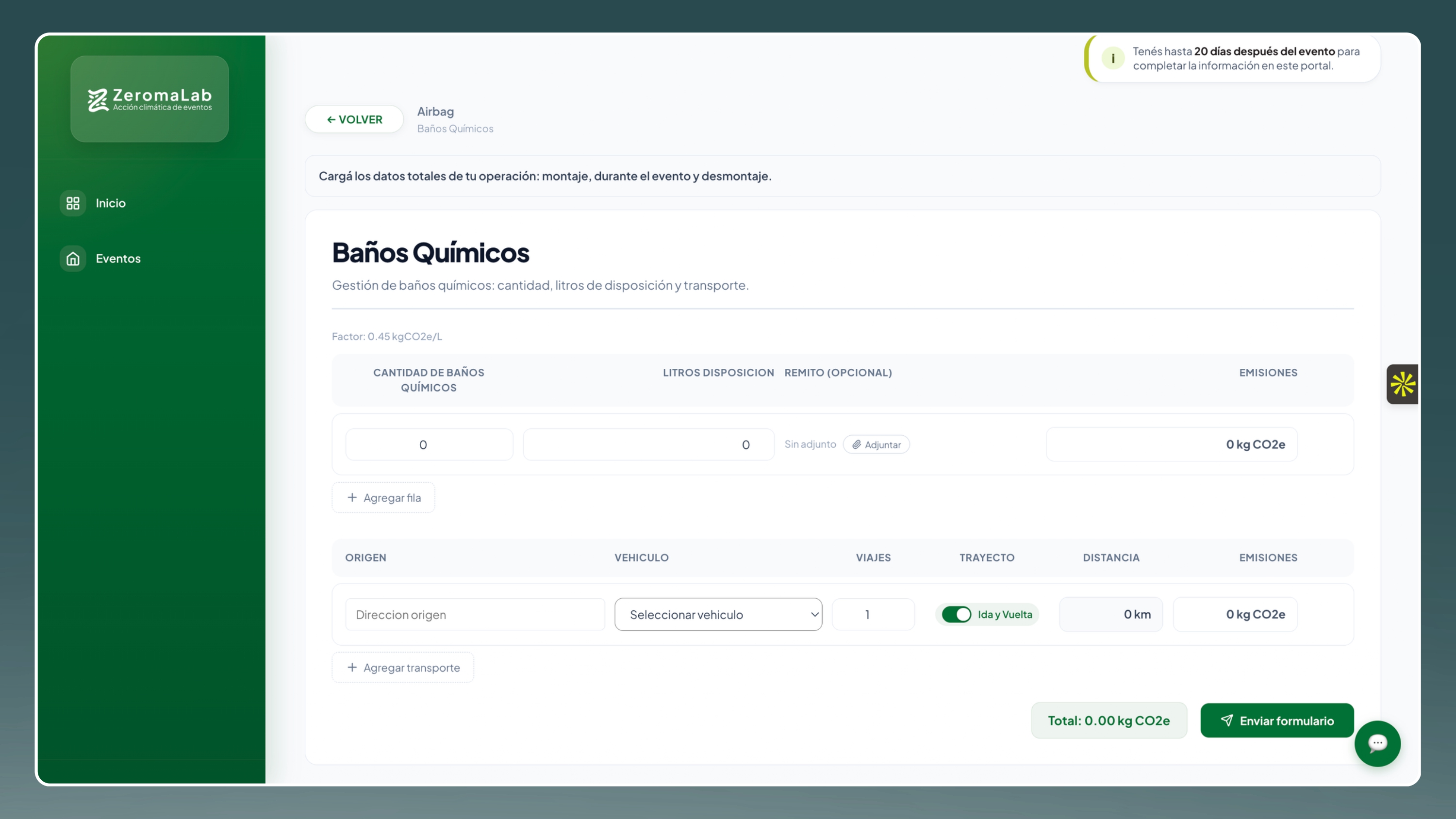 ZeromaLab - Gestión de proveedores